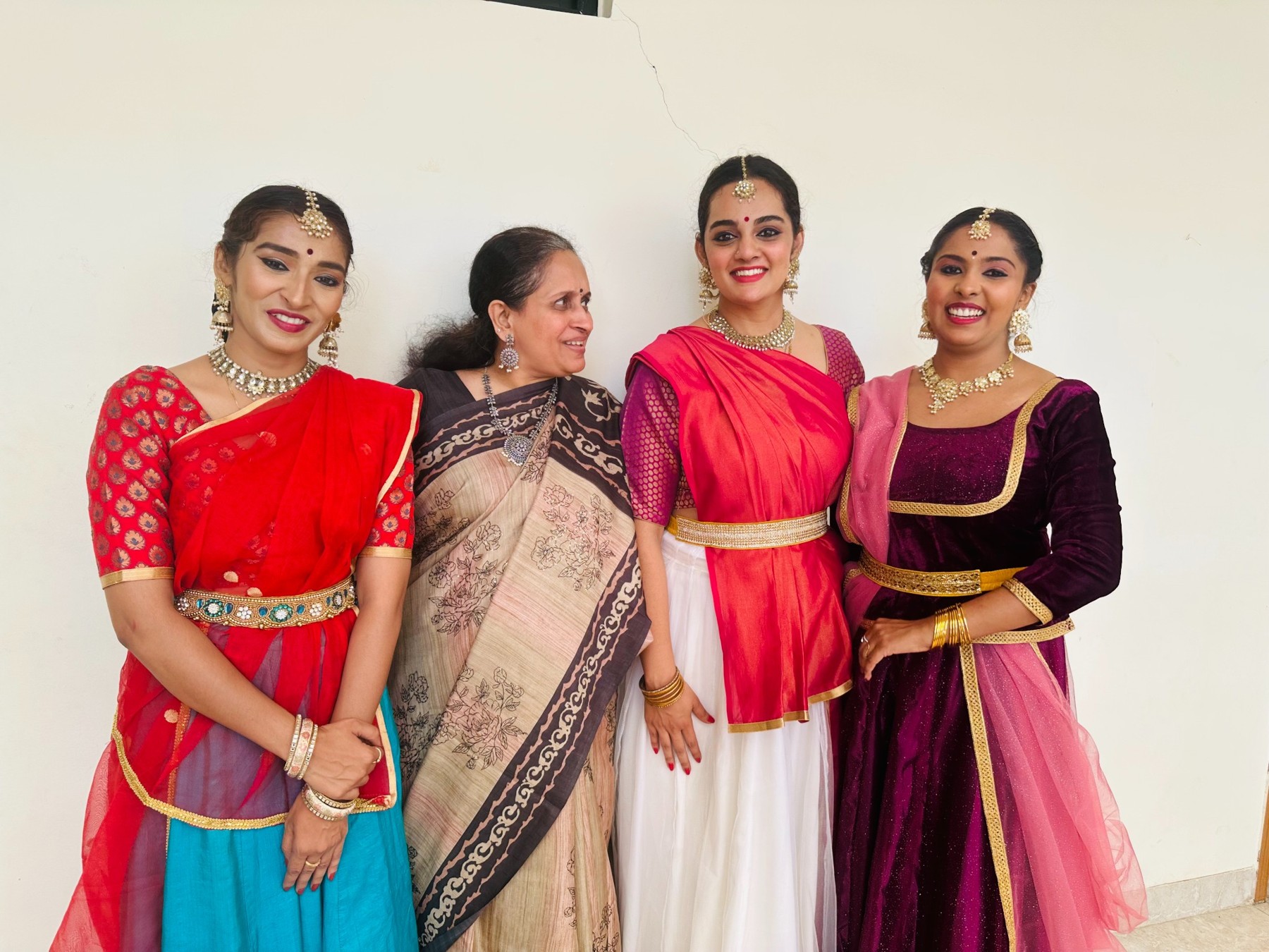 Kathak performance, portrait or community photograph supplied by Meghana Vaibhav.