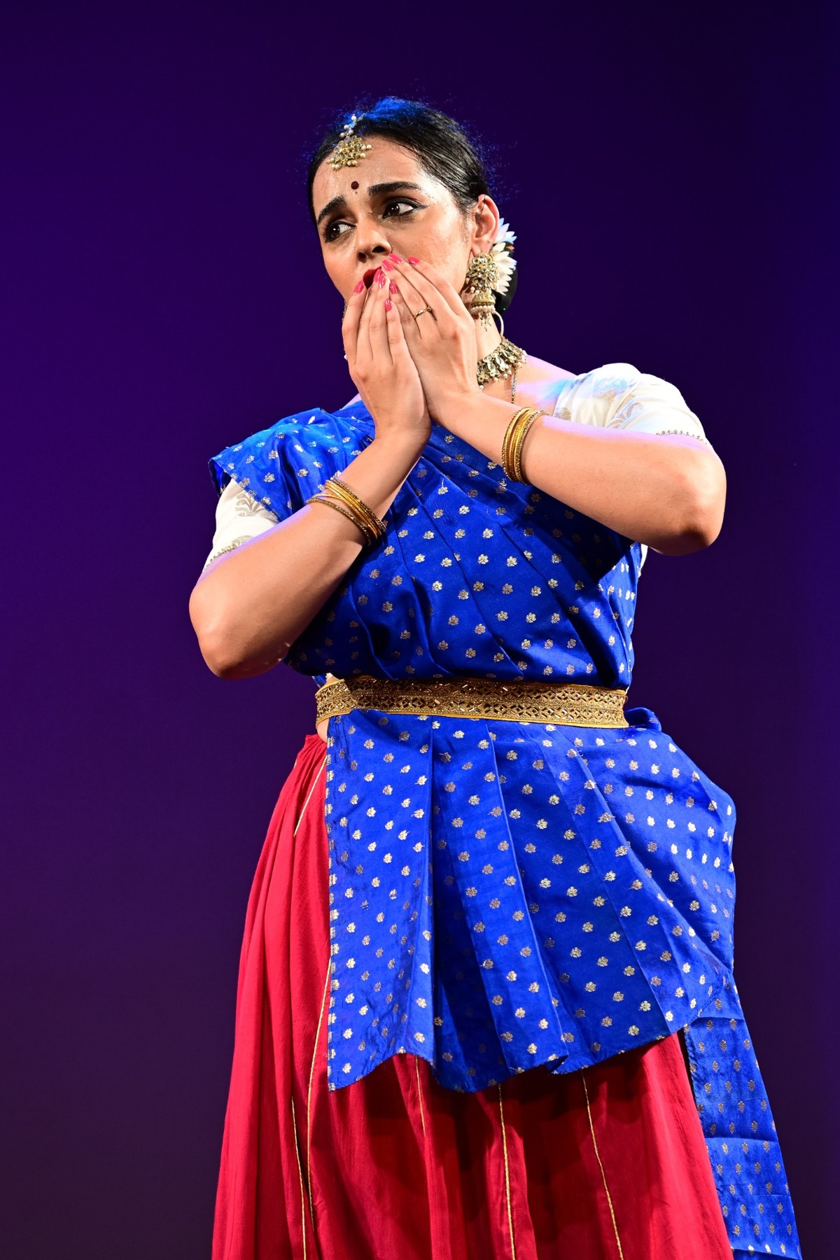 Kathak performance, portrait or community photograph supplied by Meghana Vaibhav.